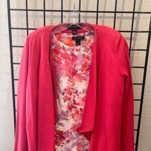 ST John Size small shirt and sweater set